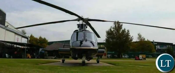 Zambia recovers its stolen helicopter from Zimbabwe 
