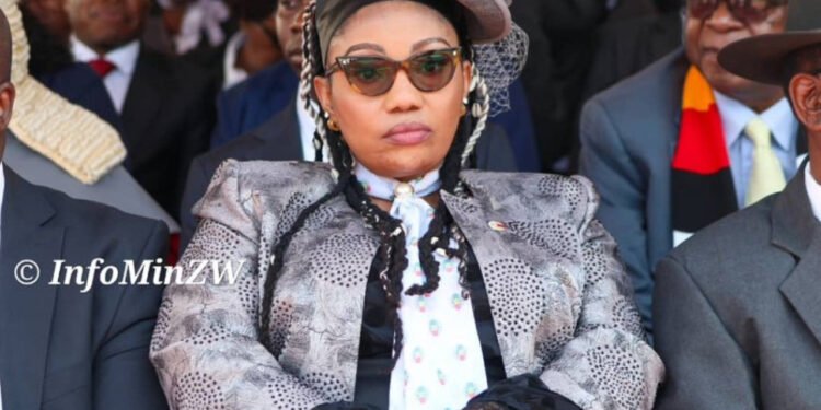 “Halloween came early in Zim”-Prisilla Chigumba Criticised For Her Dressing On Inauguration