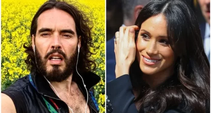 R@pe Accused Russell Brand  Claims K*ssing Prince Harry’s Wife