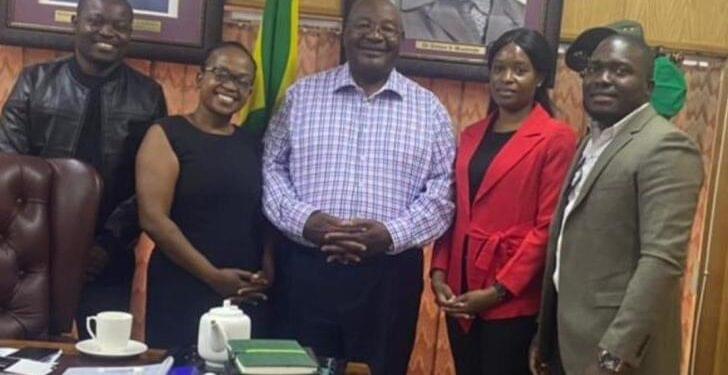 Zanu PF secretary for administration meets Bulawayo Business Network team