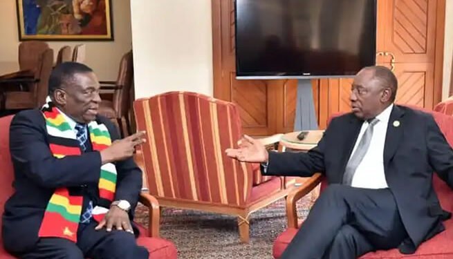 ED, Cyril Ramaphosa To Meet At Beitbridge Border Post