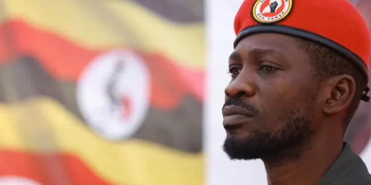 Uganda opposition leader forced into car at airport and driven home