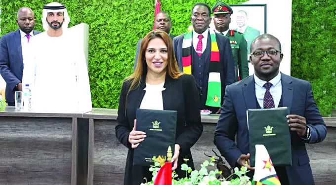 UAE Firm Signed US$1,5 Billion For The Unlock Of  Zimbabwe’s Carbon Credits Deal