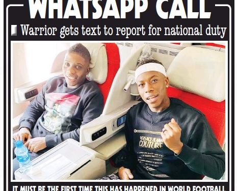 Warriors to report for national duty