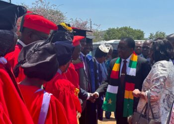 President Emerson Mnangagwa attends GSU’s second graduation ceremony