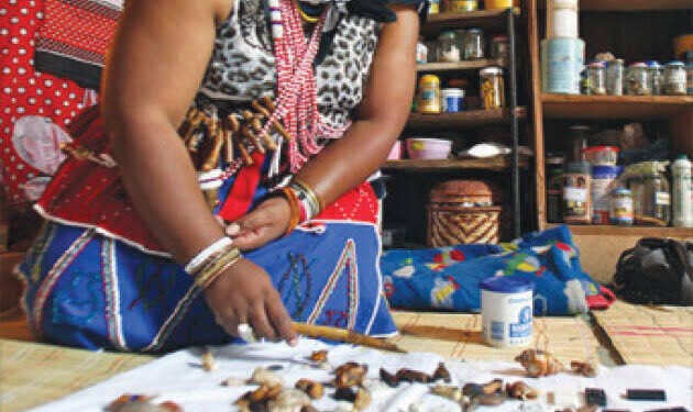 Daring thief steals from a sangoma