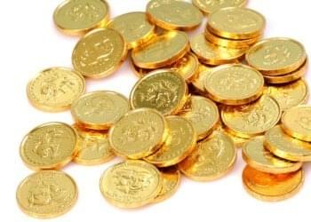 Gold coins and digital tokens prices listed