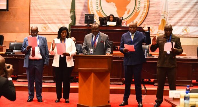 Zimbabwean legislators sworn in as PAP members