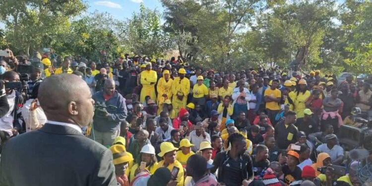 Chamisa vs Sikhala’s supporters clash at Moreblessing Ali’s funeral