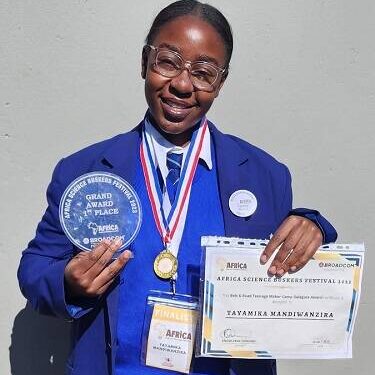 Tayamika Mandiwanzira heads for US