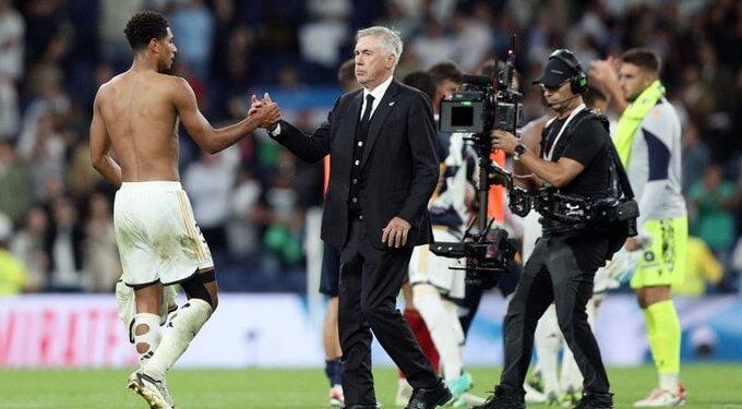 Bellingham is a modern player, I have no doubts about him -Ancelotti