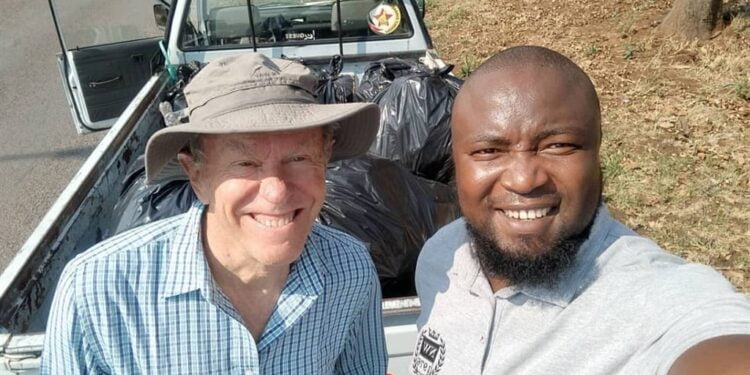 One man keeping Bulawayo clean for the past 5 years