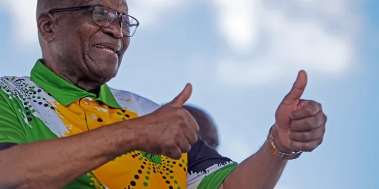 We don’t do that here!! Zuma tells MK Party member who joined from ANC