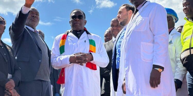 “I’m so happy that my vision is slowly actualising,” says President Mnangagwa
