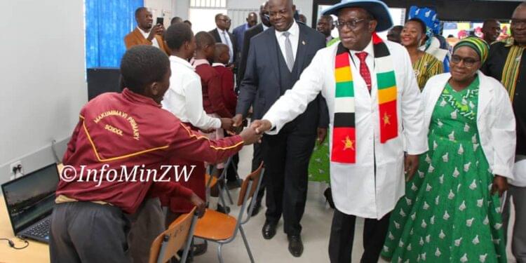 Grade 7 student praises Mnangagwa