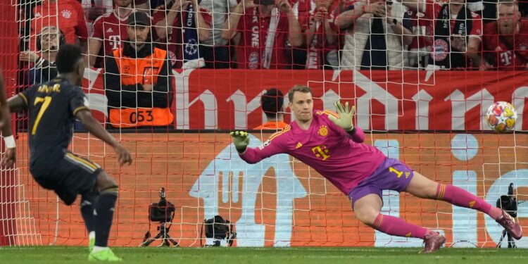 Vini Junior’s brace gives Real Madrid a draw at Bayern Munich