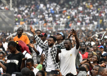 Nine k!lled in stampede at a music concert in Congo’s capital