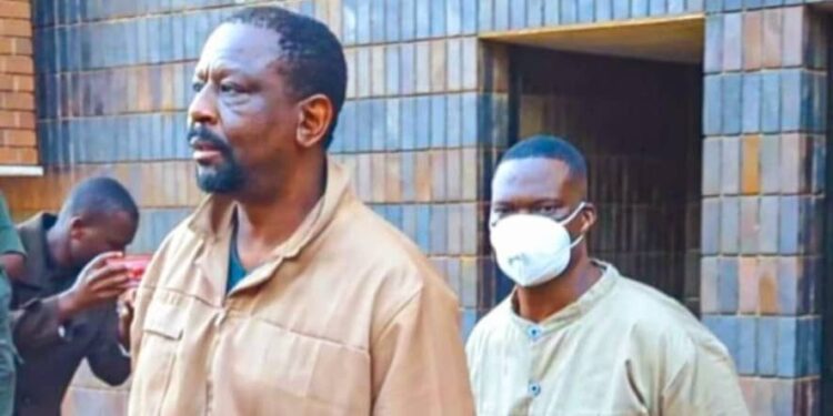 Moses Mpofu and Mike Chimombe Image: Internet