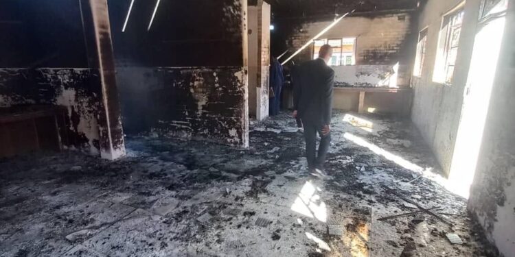 Fire destroys  dormitory at Matopo High School