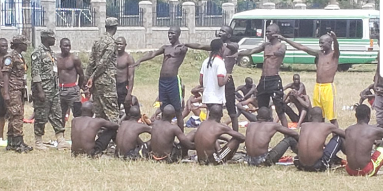 Aspiring soldier collapses and d!es during pre-recruitment exercise