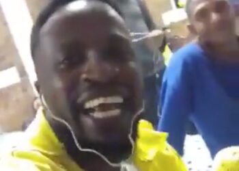 Bornface Banks bragging about soft life in SA prison Image: Internet