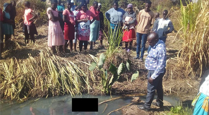 Baby found d3ad in  sewage pool