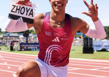 French athlete Sasha Zhoya reveals Zimbabwean roots Image: Internet