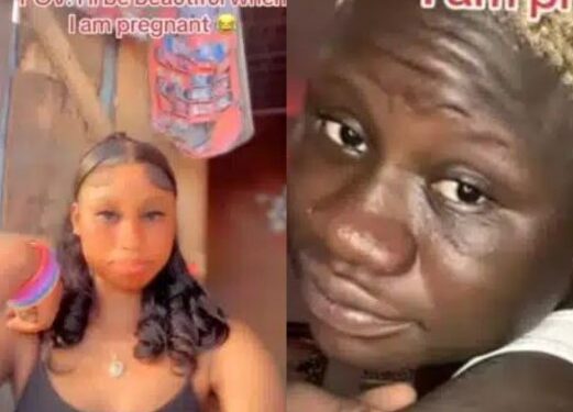 Before and after pregnancy Image: Internet