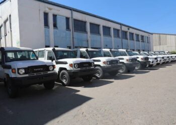 UNDP donates 136 vehicles to health ministry