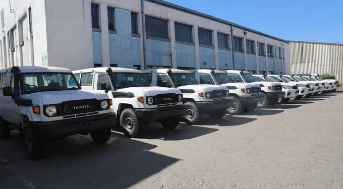 UNDP donates 136 vehicles to health ministry
