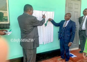 ZDF officially commissions 1 by 2 classroom block in Nembudziya