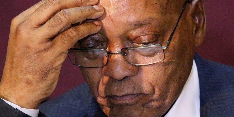 Former president and current MK Party leader, Jacob Zuma.