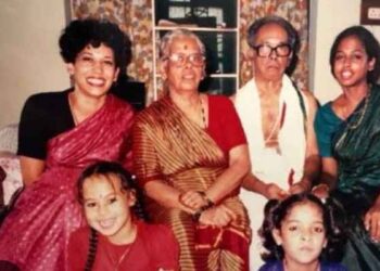 ” Kamala is Indian not Black ! “- Trump shares Harris’  photo wearing sari