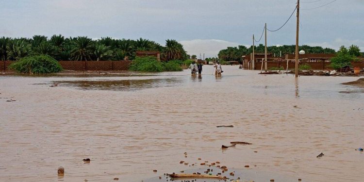 At least 31 people di3d after severe floods swept across northern Sudan