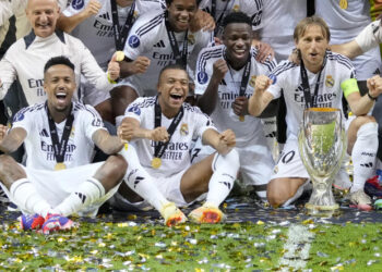 Real Madrid wins the UEFA Super Cup