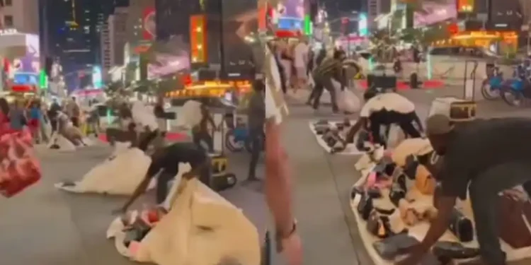 VIDEO: “You can spot a Zimbo from afar” – reactions pour as African vendors dodge police in New York 