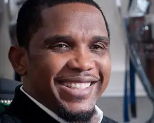 Why has Samuel Eto’o been sanctioned by FIFA