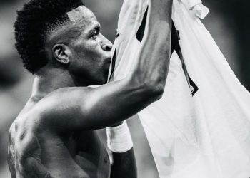 Vinicius Jr scores his 12th goal of the season with an hat-trick