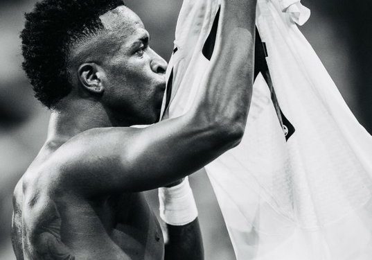 Vinicius Jr scores his 12th goal of the season with an hat-trick
