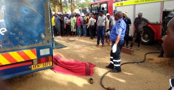 Pepsi truck overturns, claiming lives of two touts