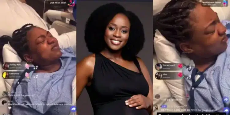 WATCH: Woman goes live on TikTok while giving birth in sh0cking video