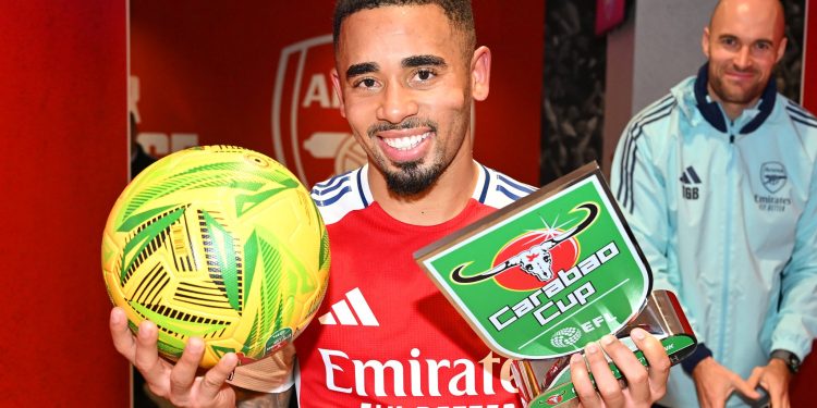 Gabriel Jesus scores hat-trick to stun Crystal Palace