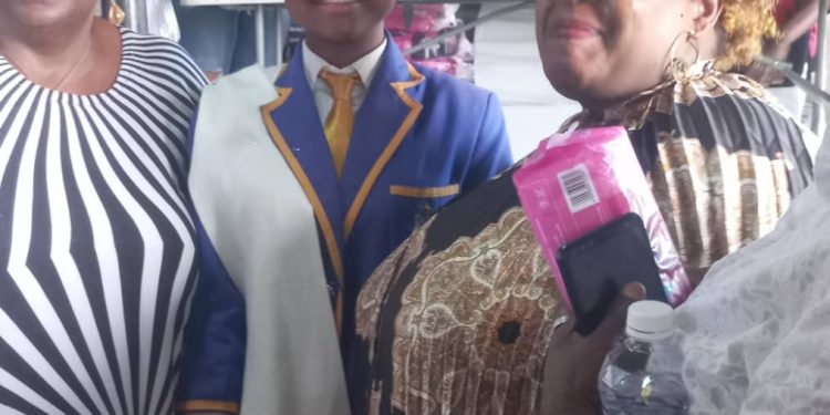 Norton underprivileged school girls receive annual sanitary ware donation