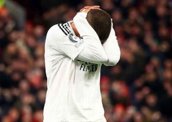 Mbappé misses second penalty in Real Madrid shirt