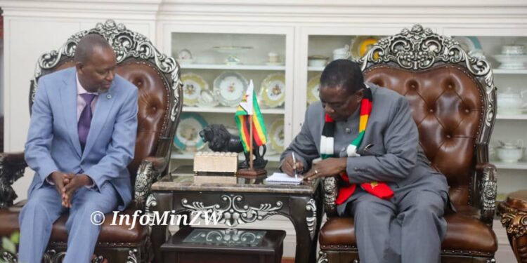 SADC Executive Secretary meets President Mnangagwa