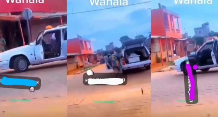 VIDEO: D3ad body allegedly drives itself away from mortuary transport