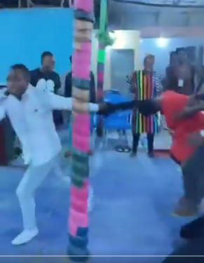 Outrage as video of pastor dragging woman by her hair during church deliverance goes viral – watch