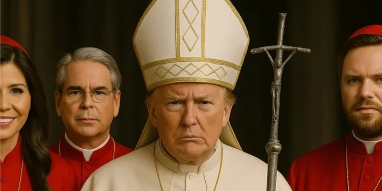  A Hilarious Social Media Storm;  Donald Trump Pope