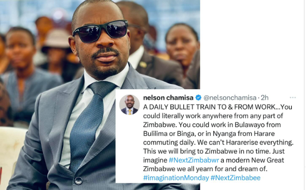 Nelson Chamisa Faces Backlash Over ‘Bullet Trains’ Tweet Amid Corruption Scandal
